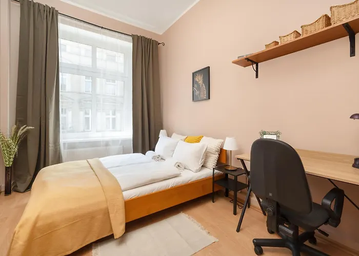 Apartmán Komfortowy Blisko Rzeki We Wroclawiu Z Biurkiem I Wanna By Renters *