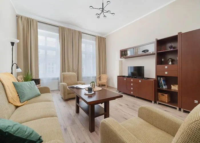 Komfortowy Blisko Rzeki We Wroclawiu Z Biurkiem I Wanna By Renters Apartmán